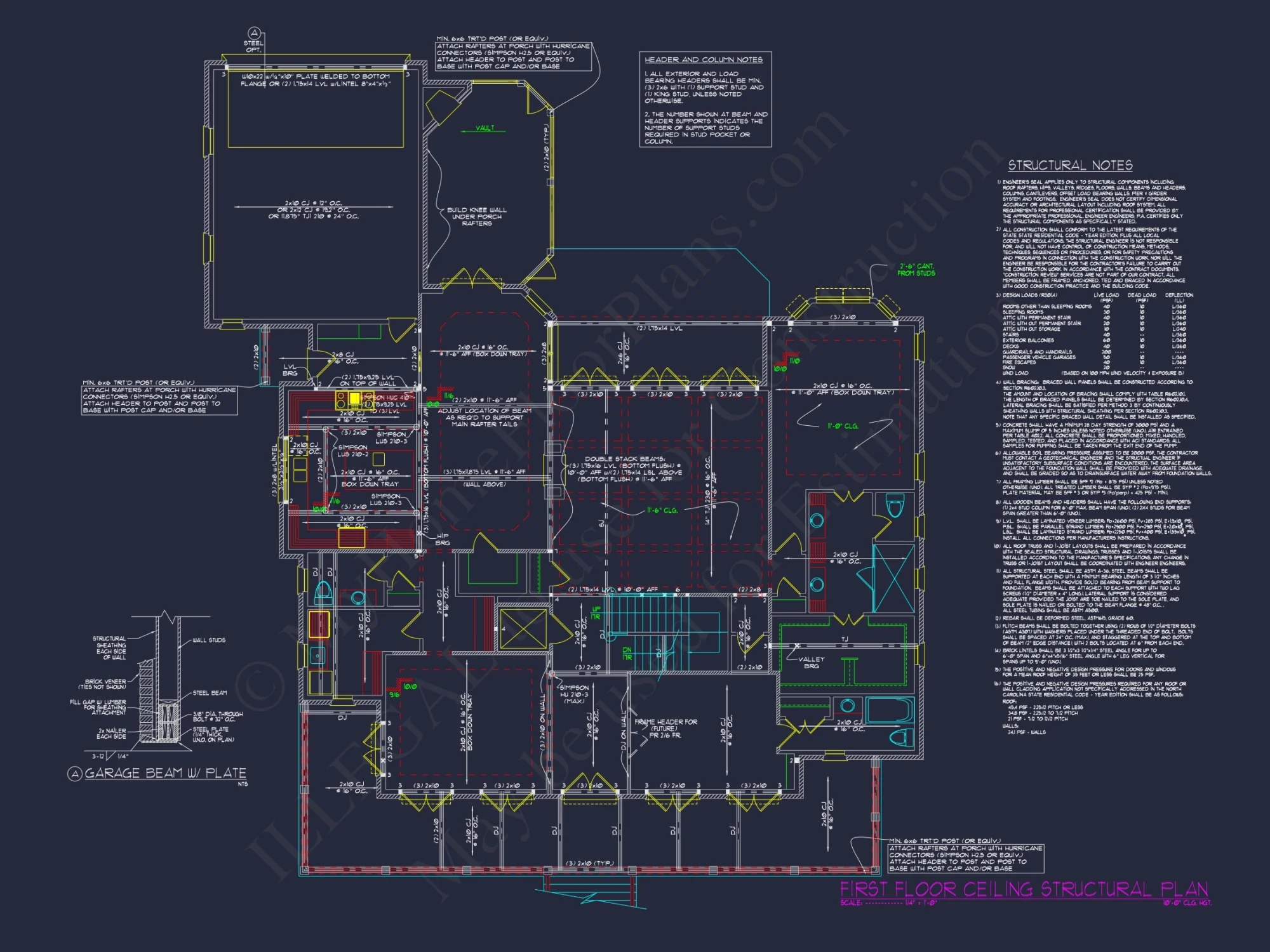 Elegant house Plan - Luxury Floor Plan & CAD Design Blueprint