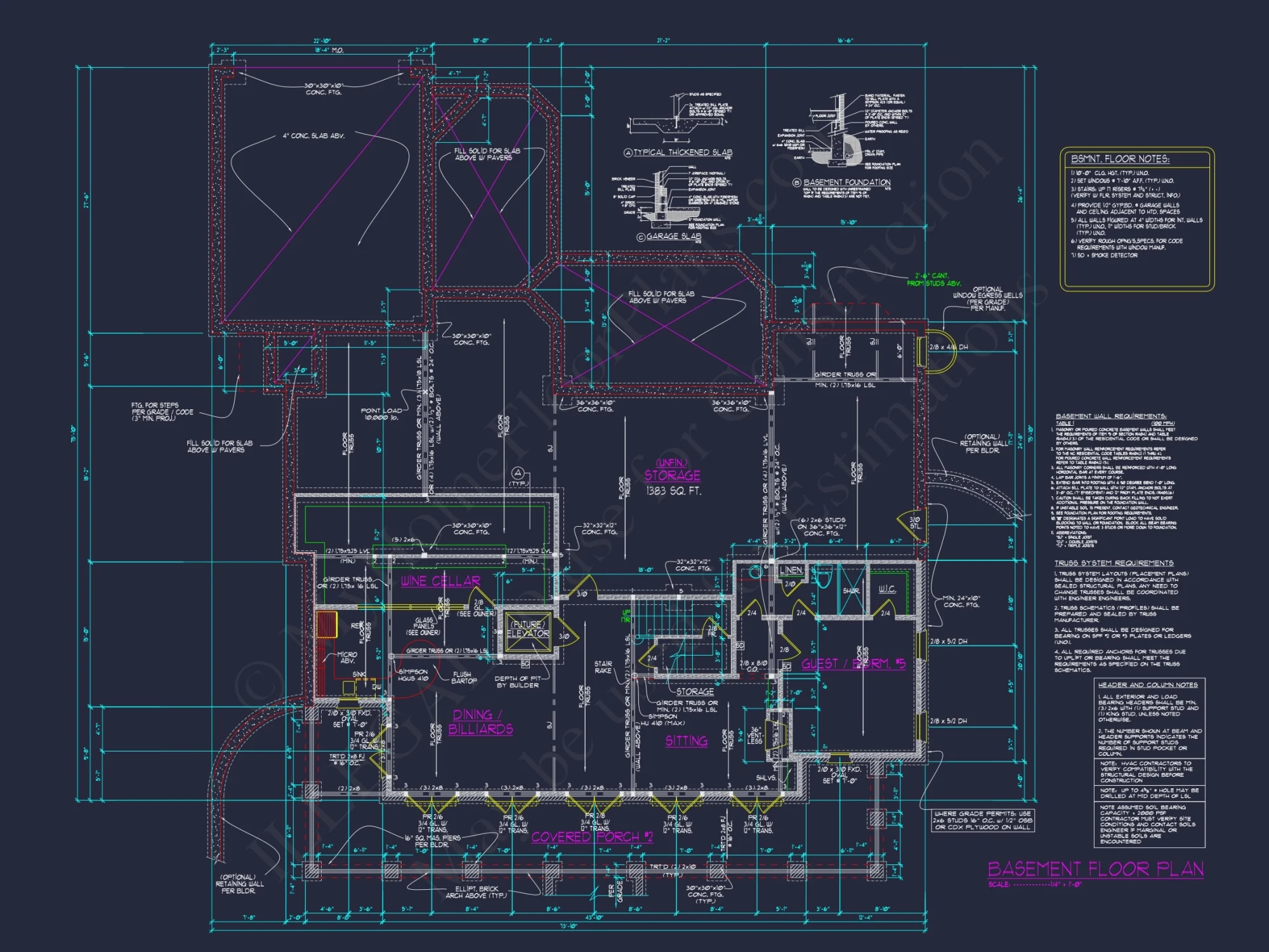 Elegant house Plan - Luxury Floor Plan & CAD Design Blueprint