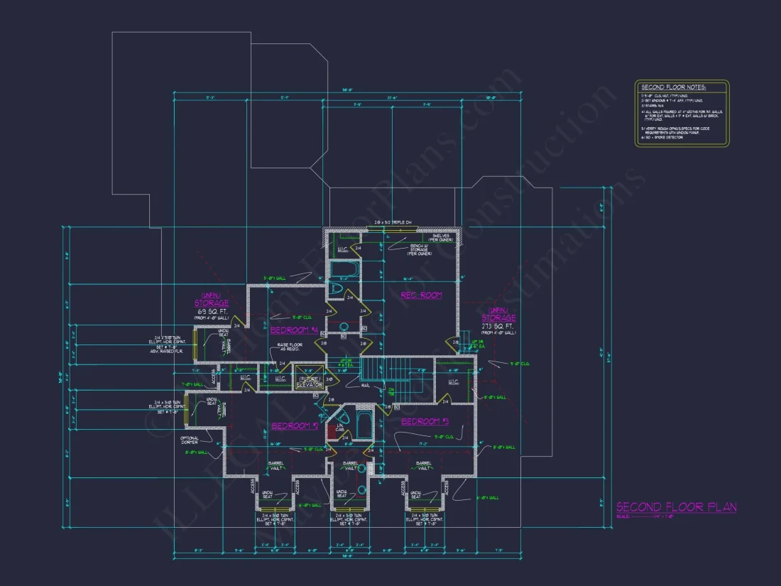 Elegant house Plan - Luxury Floor Plan & CAD Design Blueprint