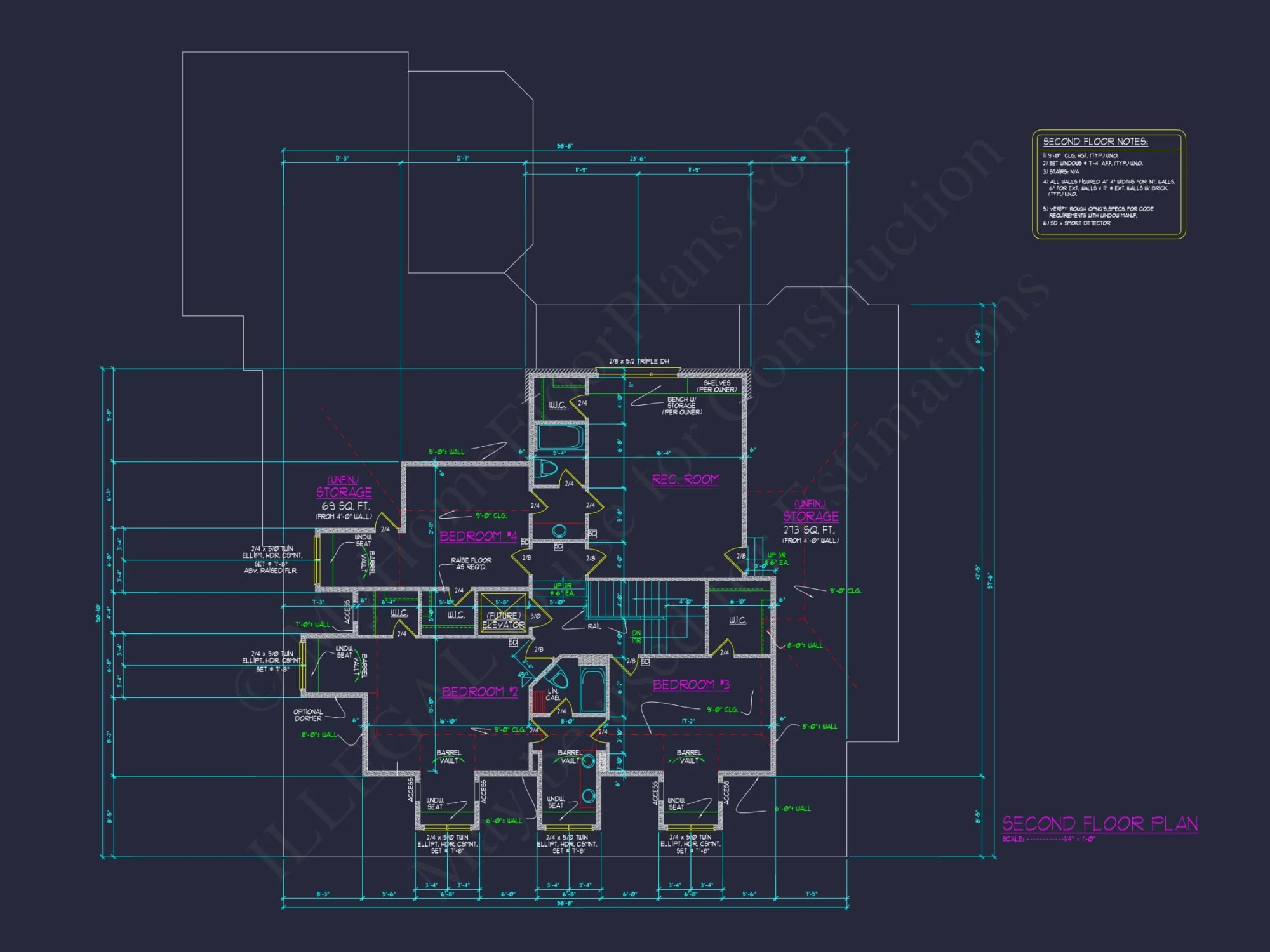 Elegant house Plan - Luxury Floor Plan & CAD Design Blueprint