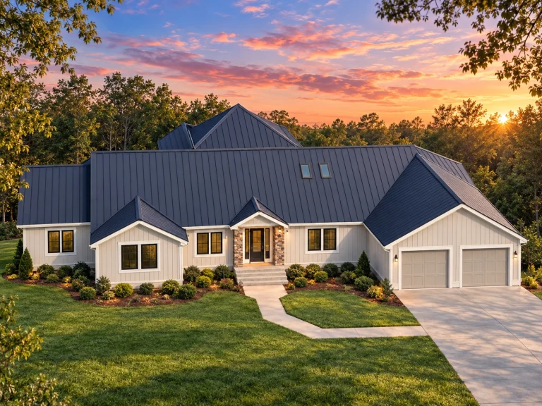 Georgian House Plans 10 Craftsman Ranch Home Plan - 3-Bed, 3-Bath, 2449 SF