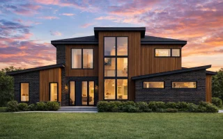 Plan  19-1382 - The Rogers Cottage |  Modern Farmhouse - 4-Bed, 5-Bath, 9,555 SF