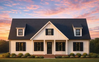 Plan  20-1786 - The Long Station |  Modern Farmhouse - 2-Bed, 2-Bath, 2,306 SF