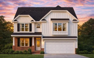 Plan  8-1276 - Reed Place | Modern  Farmhouse - 3-Bed, 2.5-Bath, 2,332 SF