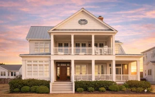 Plan  11-1592 - Birch Point Pavilion  | Low Country - 4-Bed, 5.5-Bath, 5,013 SF