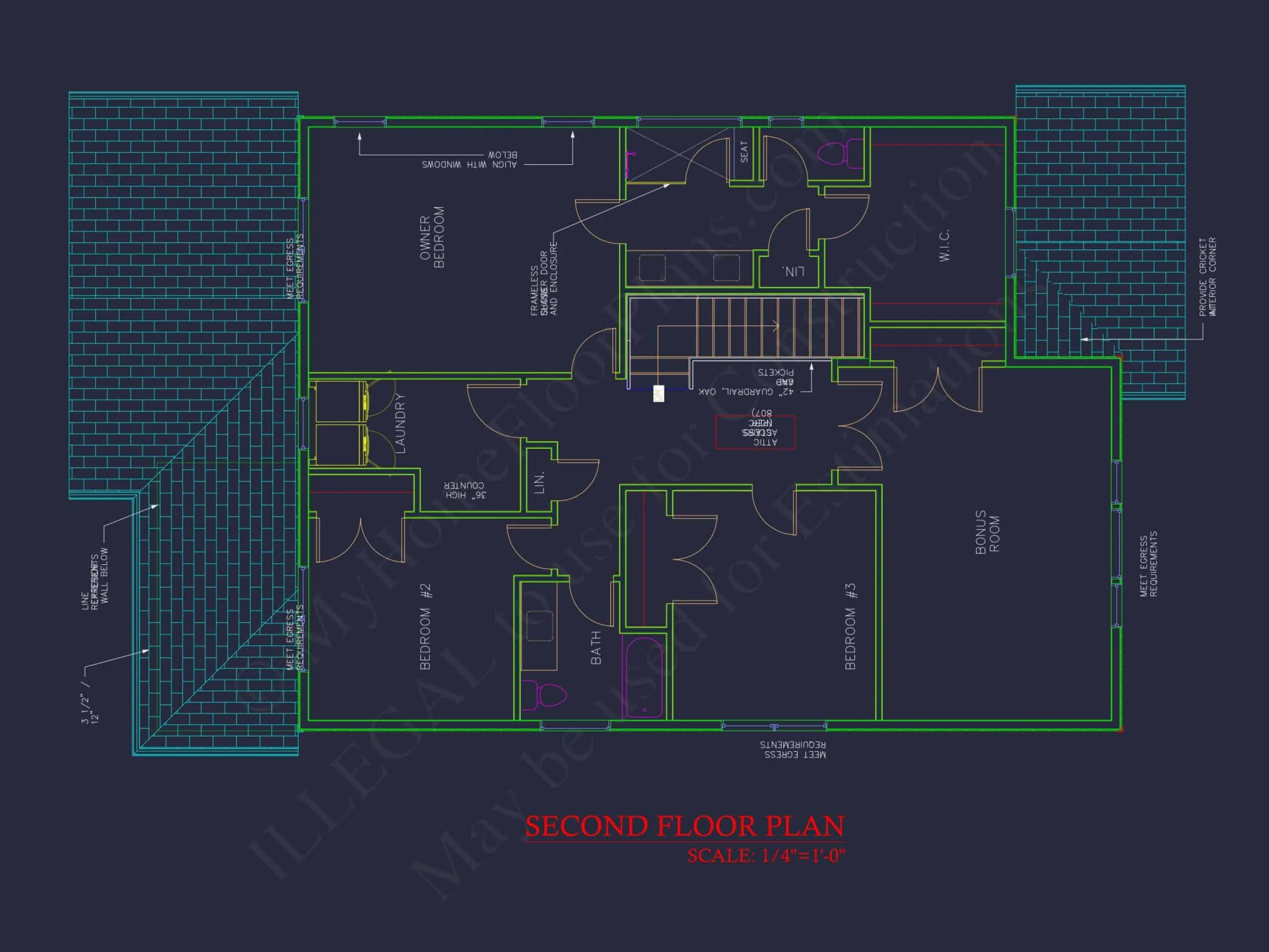 19-1715 HOUSE PLAN - Craftsman Home Plan - 3-Bed, 2.5-Bath, 2,250 SF 2 Elegant 2-Story Craftsman House Plan with Bonus Room and CAD Designs