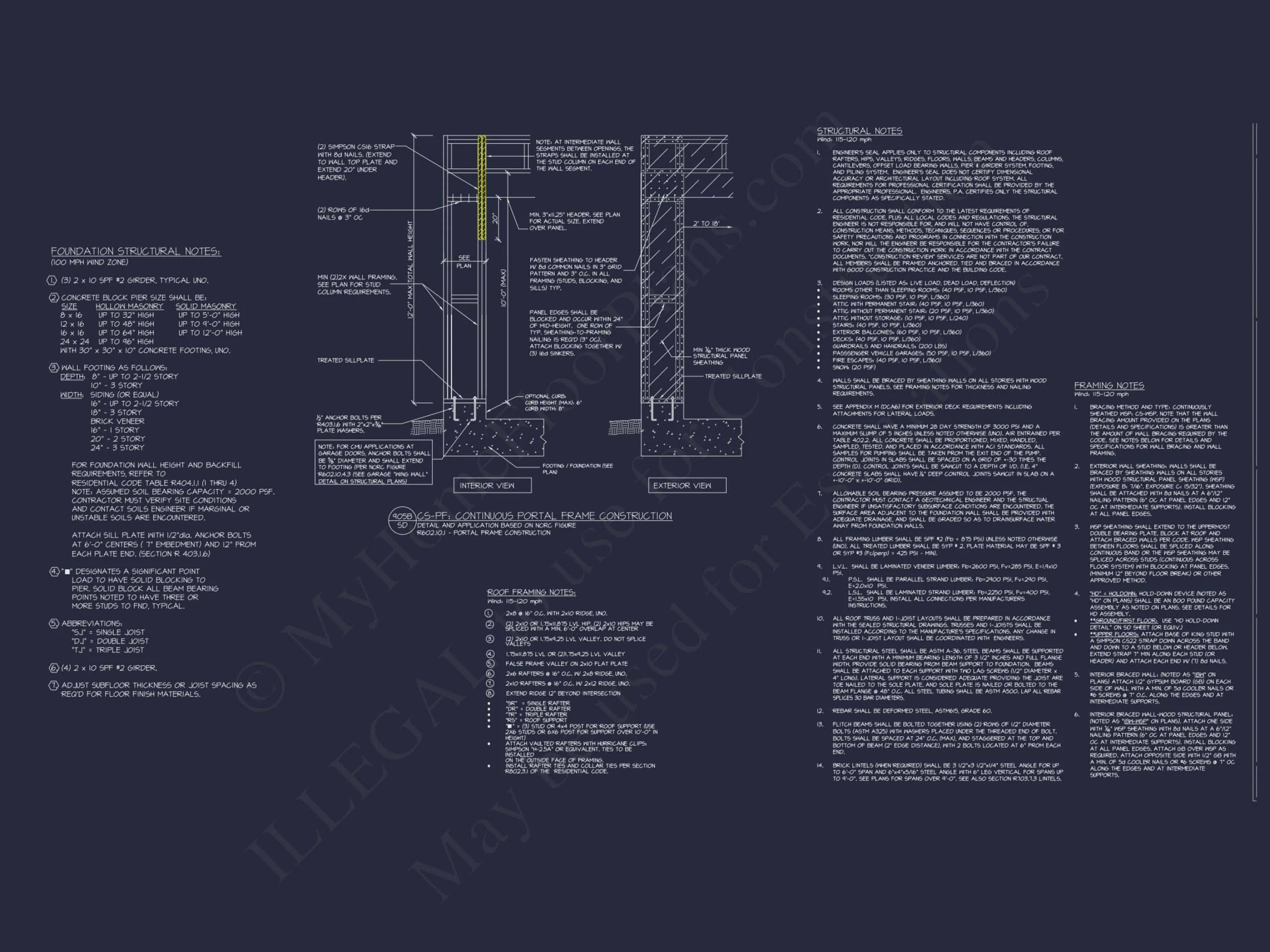 19-1715 HOUSE PLAN - Craftsman Home Plan - 3-Bed, 2.5-Bath, 2,250 SF 12 Elegant 2-Story Craftsman House Plan with Bonus Room and CAD Designs