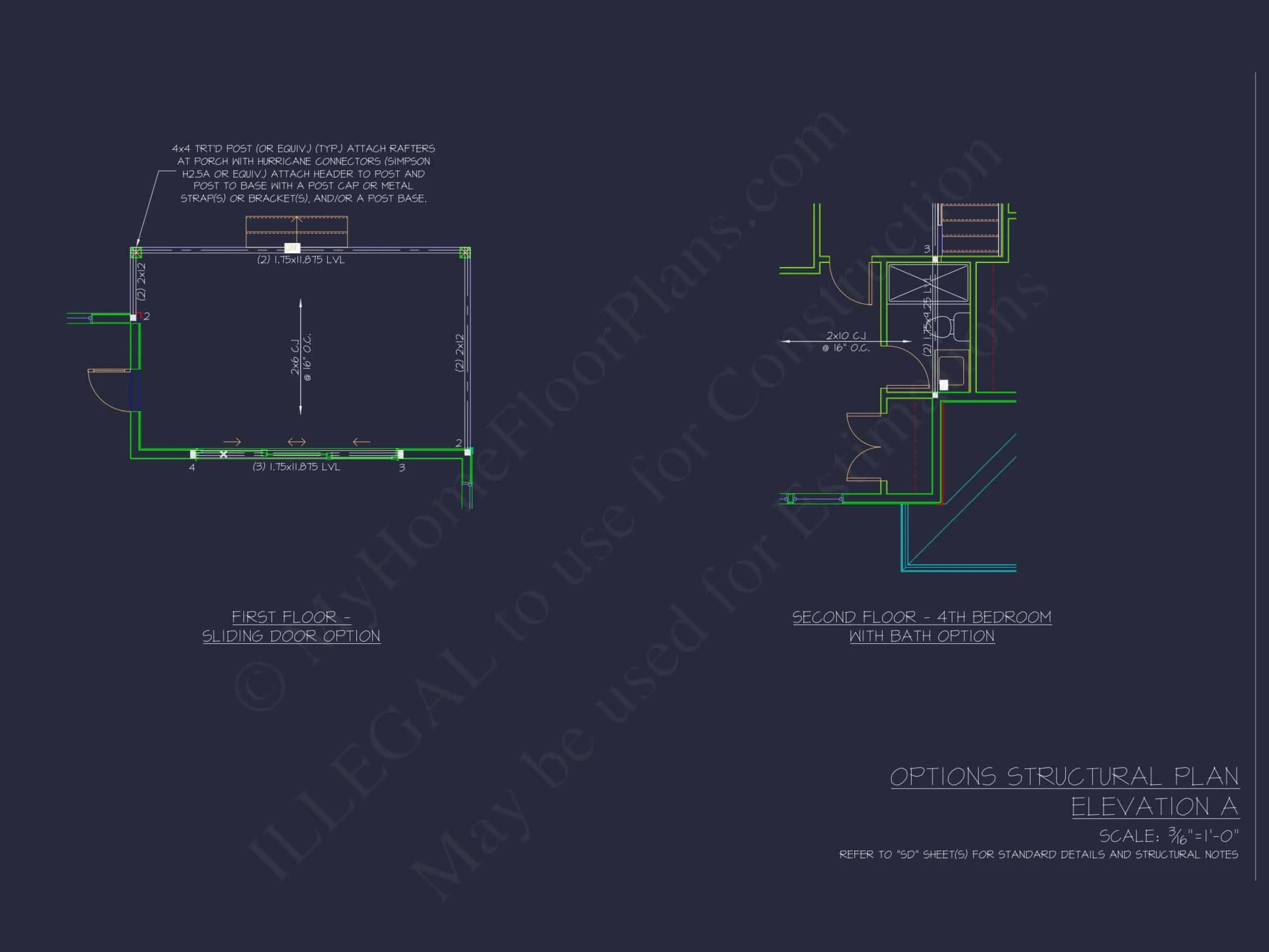 19-1715 HOUSE PLAN - Craftsman Home Plan - 3-Bed, 2.5-Bath, 2,250 SF 14 Elegant 2-Story Craftsman House Plan with Bonus Room and CAD Designs