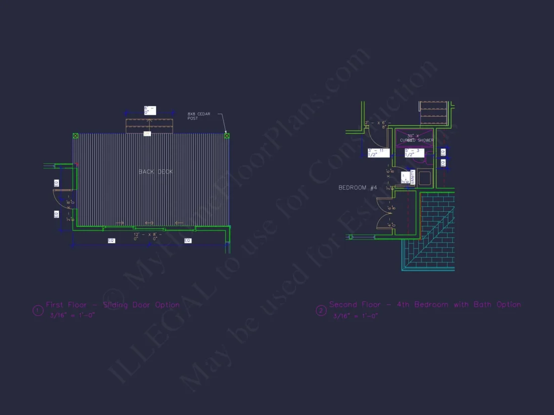 Elegant 2-Story Craftsman House Plan with Bonus Room and CAD Designs