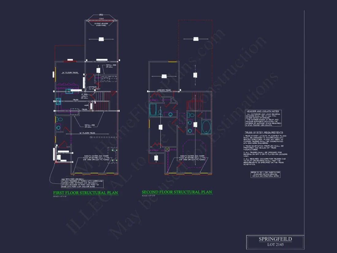 Traditional 7-Unit Townhome Floor Plan with Colonial Revival Design
