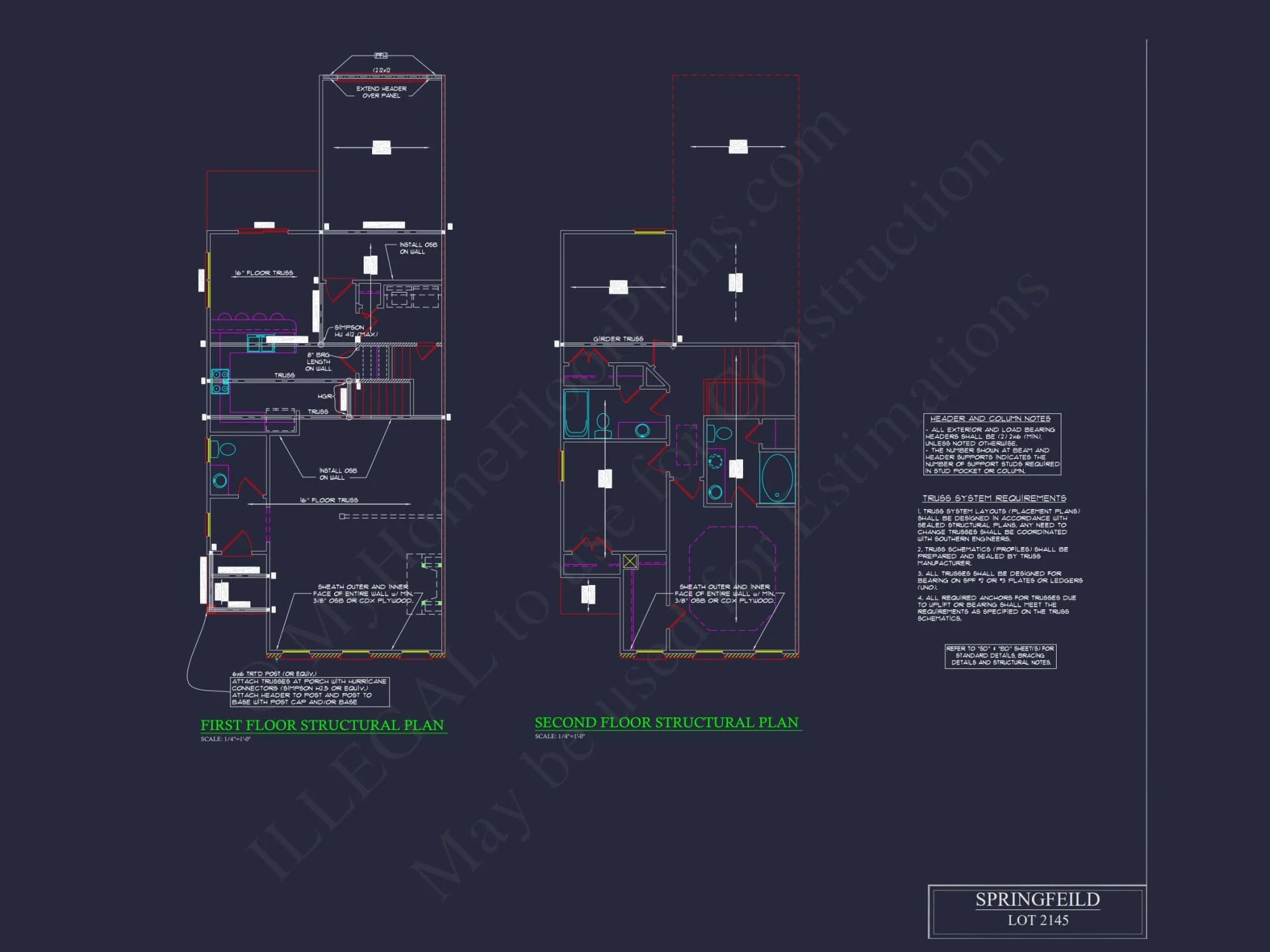 Traditional 7-Unit Townhome Floor Plan with Colonial Revival Design