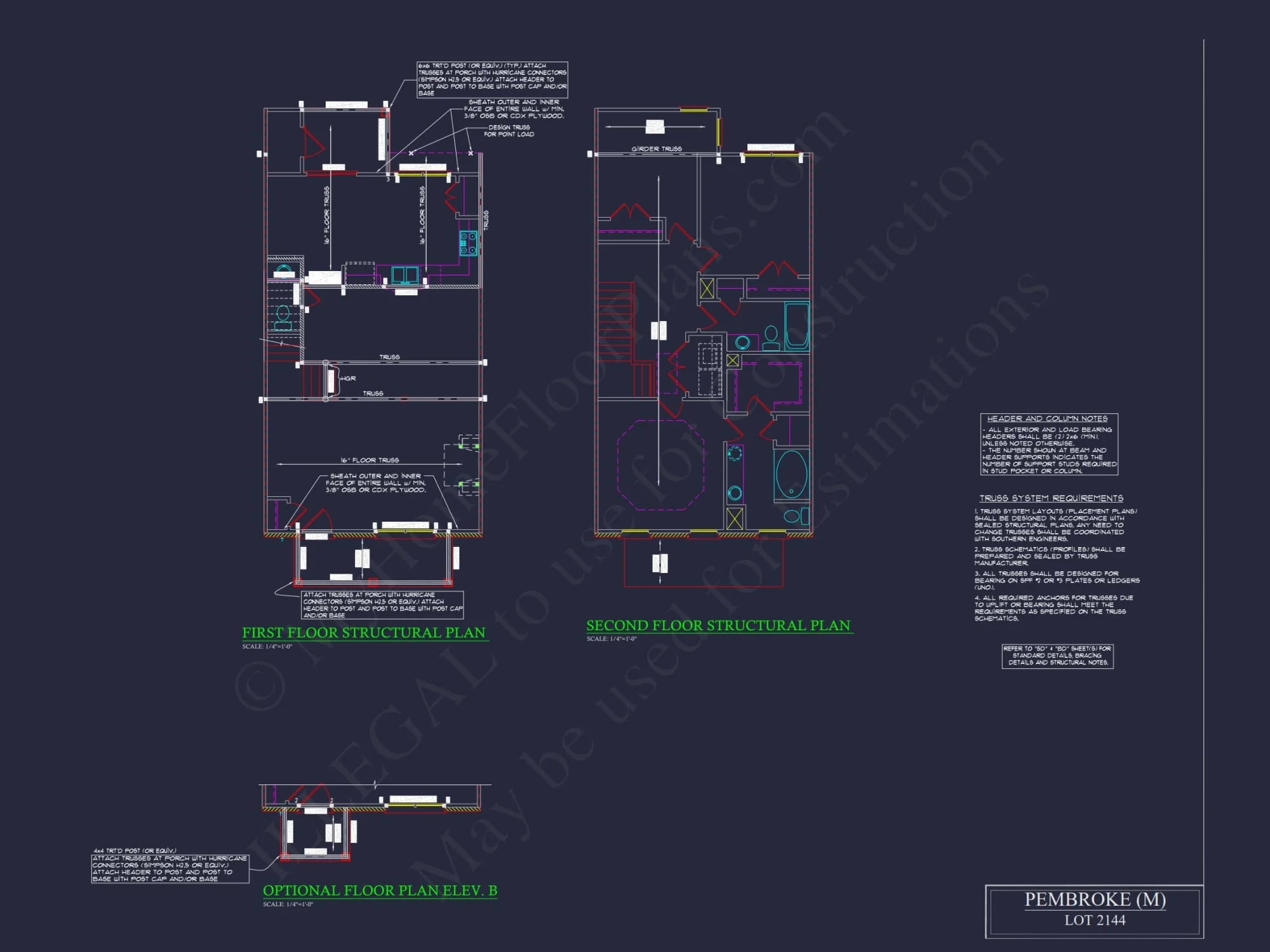 Traditional 7-Unit Townhome Floor Plan with Colonial Revival Design