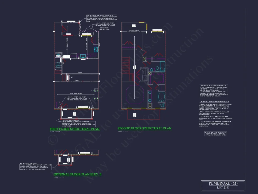 Traditional 7-Unit Townhome Floor Plan with Colonial Revival Design