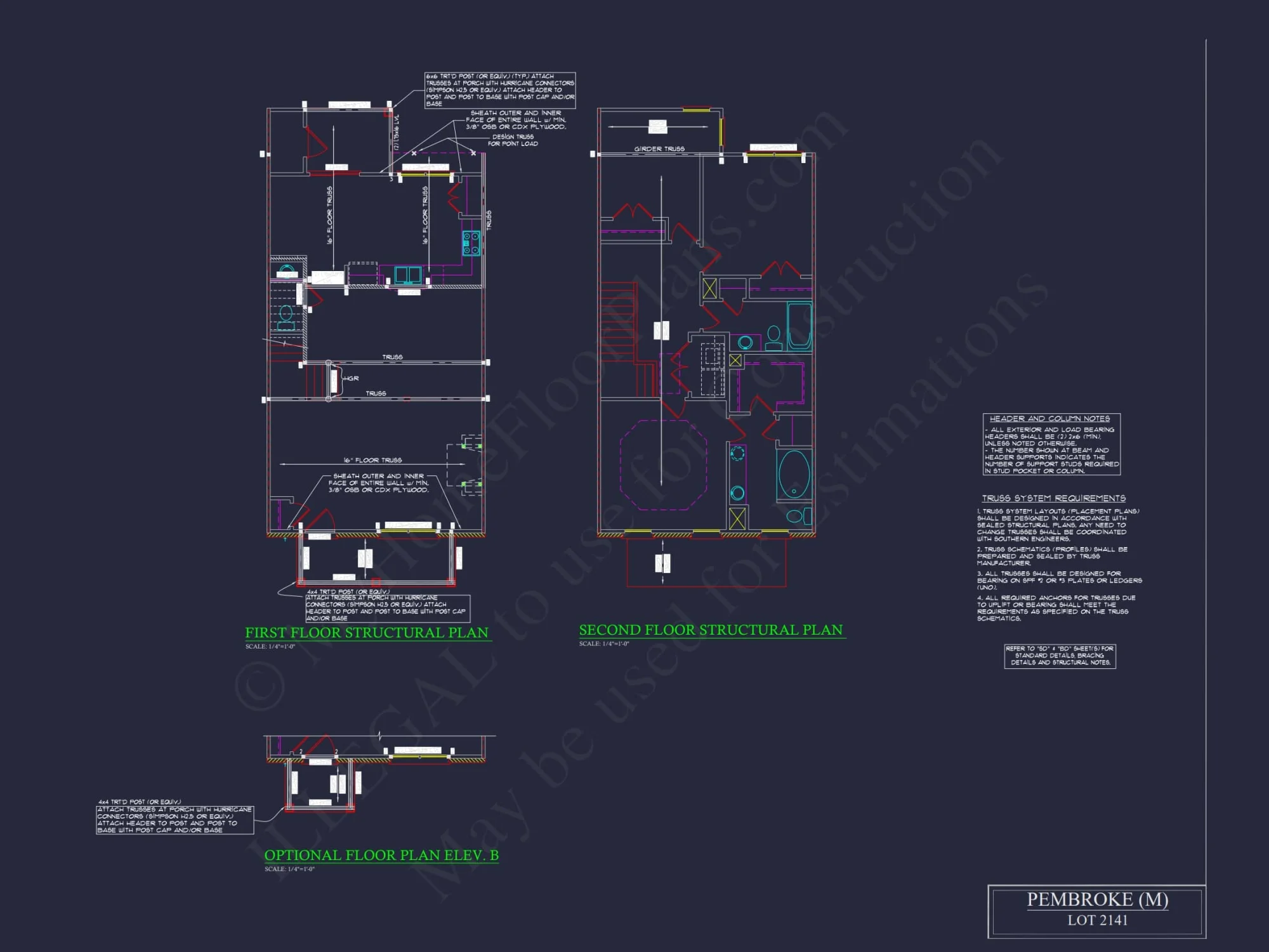 Traditional 7-Unit Townhome Floor Plan with Colonial Revival Design