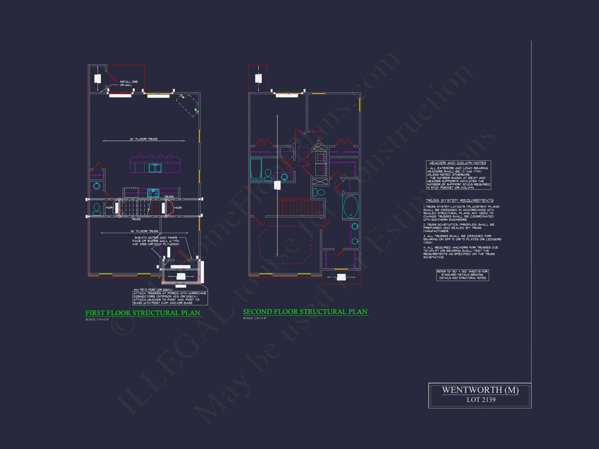Traditional 7-Unit Townhome Floor Plan with Colonial Revival Design
