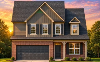 Plan  14-1673 - Cypress Brook Cottage  | Traditional Colonial - 3-Bed, 2.5-Bath, 1,869 SF