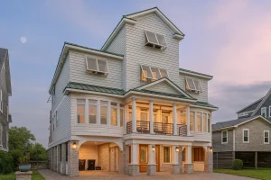 Luxury 3-Story House Plan with Modern Coastal Design & Ocean Views