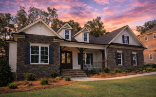 Plan  13-2038 - Poplar Point Manor |  Craftsman - 4-Bed, 3-Bath, 3,338 SF