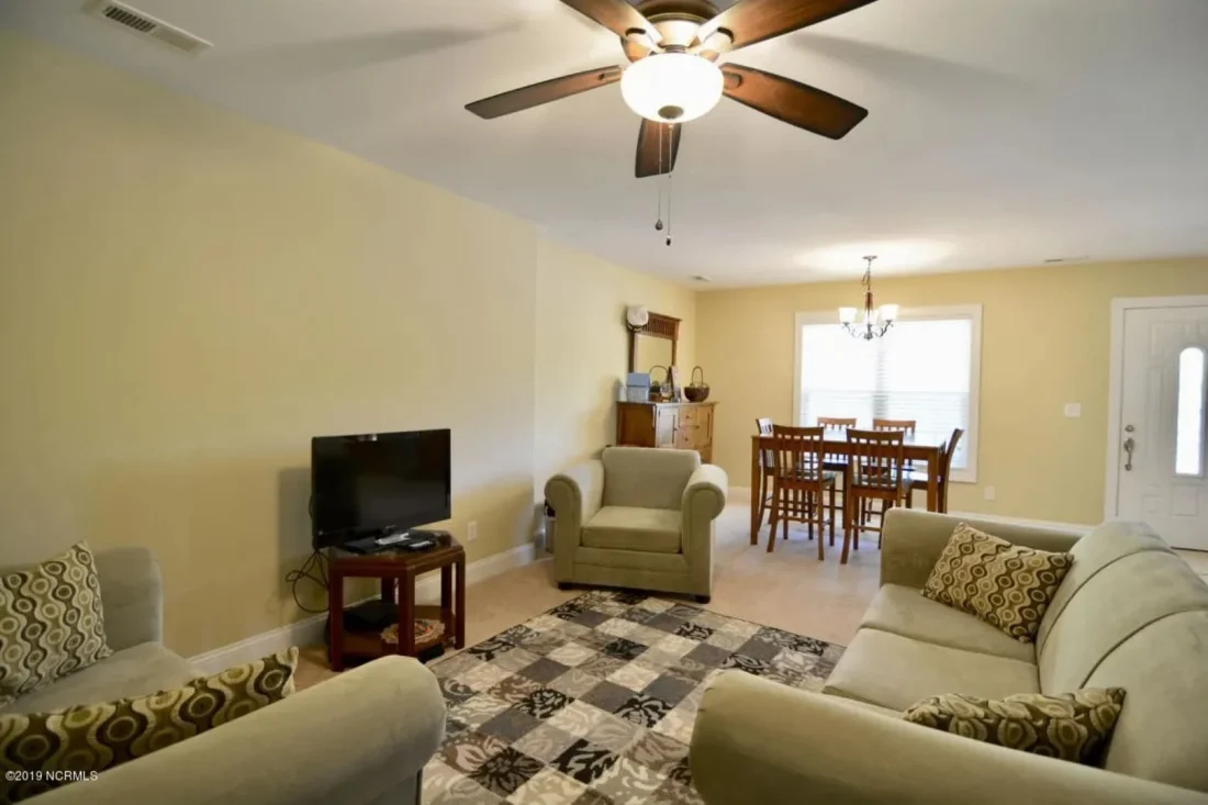 Coastal Home Plan with 3 Bedrooms, 2 Baths & CAD Designs