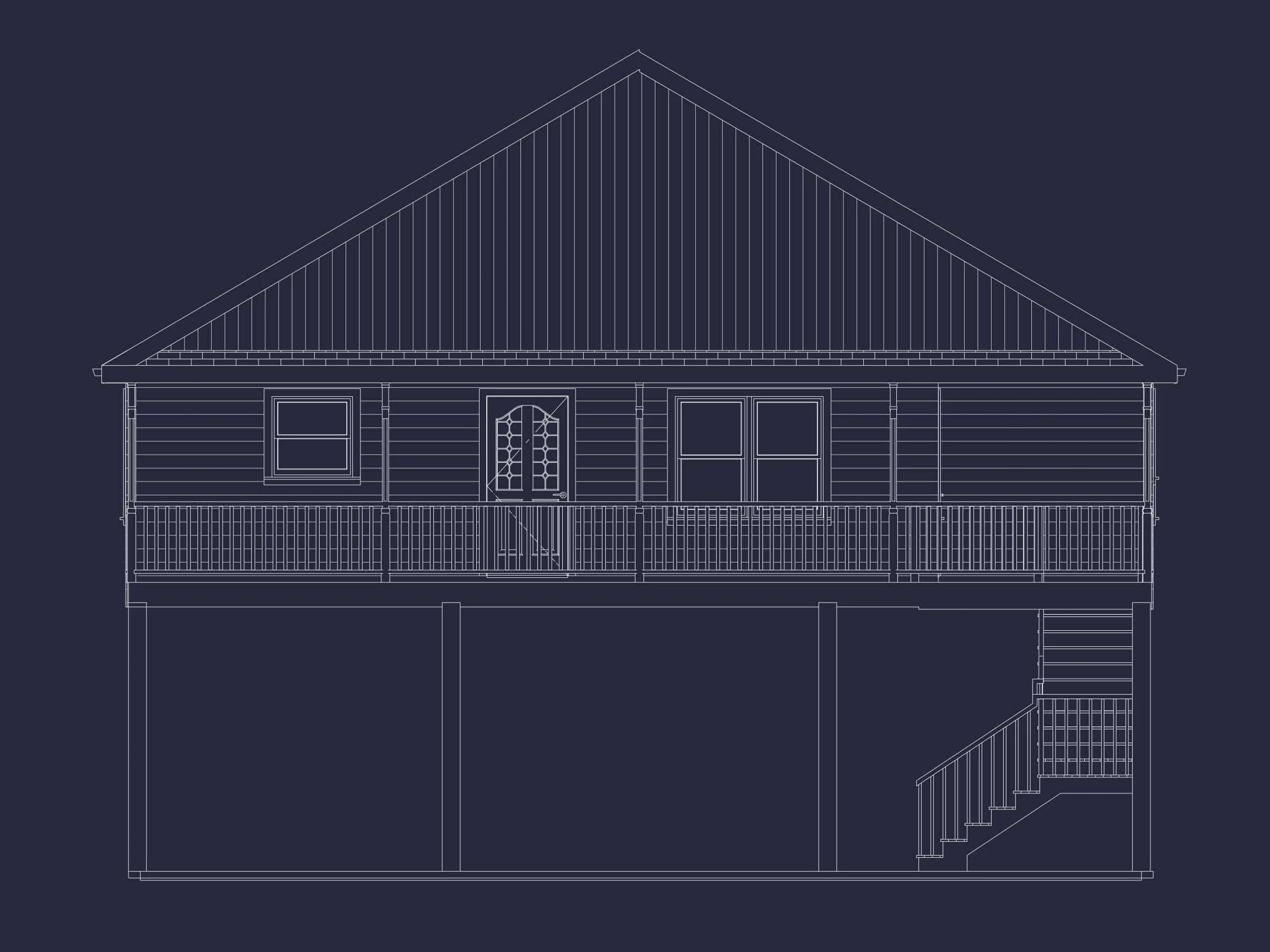 9-1849 HOUSE PLAN - Coastal House Plan with 3 Bedrooms, 2 Baths & CAD Designs 30 Coastal Home Plan with 3 Bedrooms, 2 Baths & CAD Designs