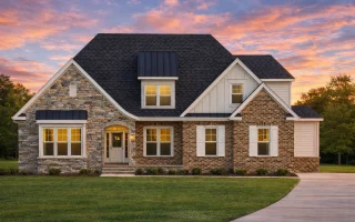 Plan  16-1096 - The Roberts Cottage  | French Country - 3-Bed, 2.5-Bath, 2,328 SF