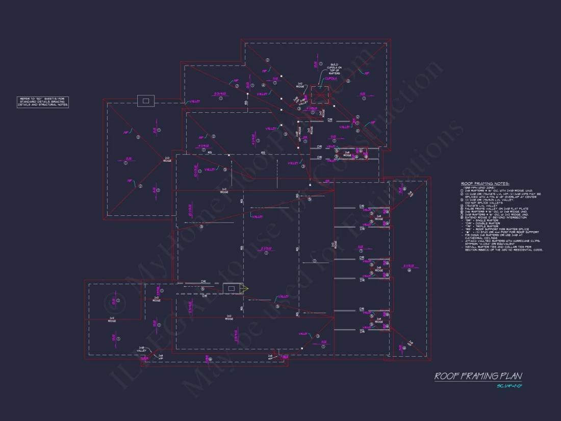 Elegant 2-Story House Plan with Brick Exterior & Fireplace Charm
