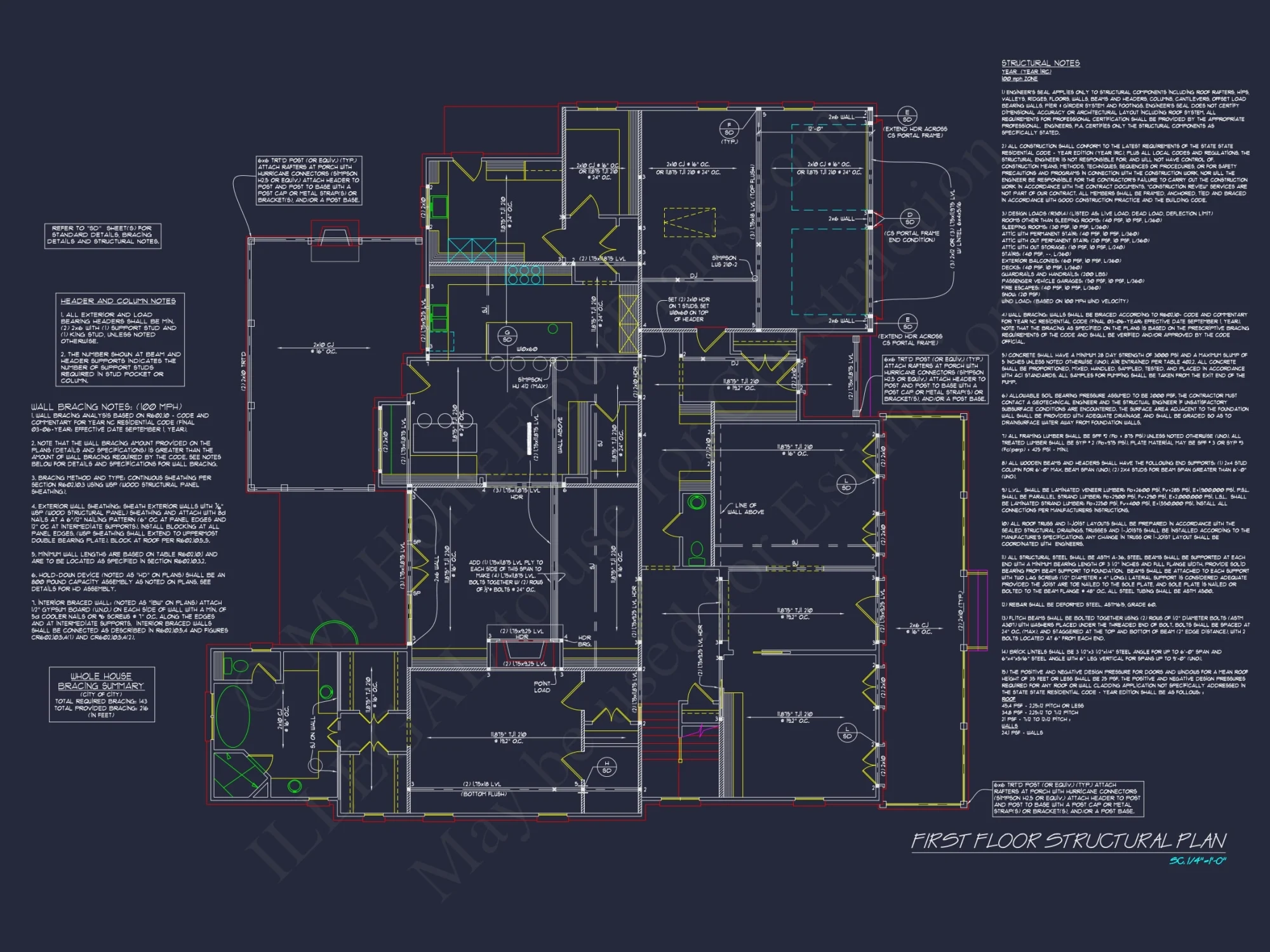 Elegant 2-Story House Plan with Brick Exterior & Fireplace Charm