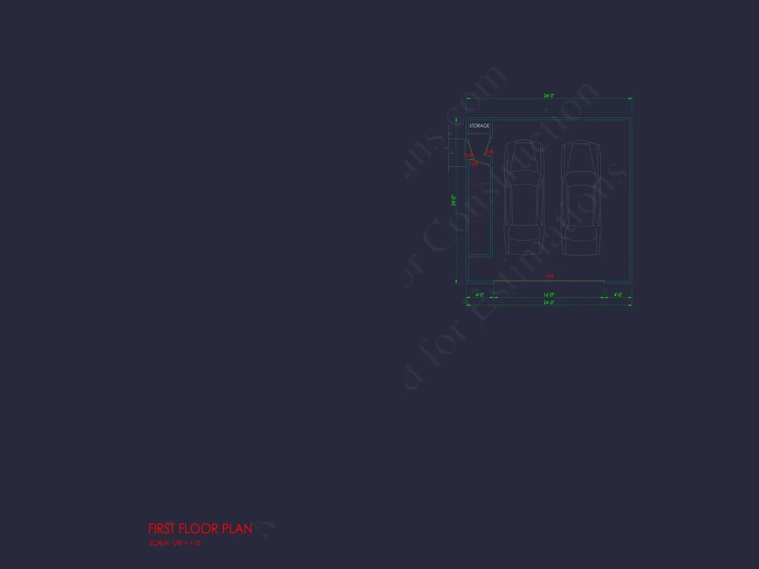 Modern Barn-Style House Plan with Garage and Open-Concept Living