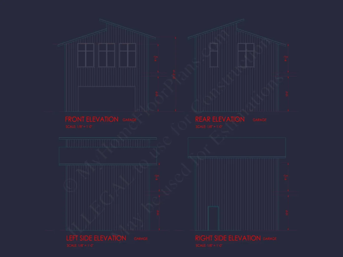 Modern Barn-Style House Plan with Garage and Open-Concept Living