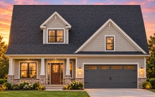 Plan  14-1166 - Pecan Springs Estate  | Cape Cod - 4-Bed, 3.5-Bath, 2,297 SF