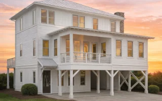 Plan  16-1805 - Simmons Lodge |  Coastal-test - 4-Bed, 4.5-Bath, 2,873 SF
