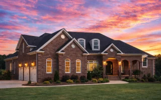 Plan  8-1858 - The Jones Estate |  Georgian Colonial - 4-Bed, 3.5-Bath, 3,654 SF