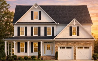 Plan  10-1561 - St. John | New  American - 5-Bed, 4.5-Bath, 3,321 SF