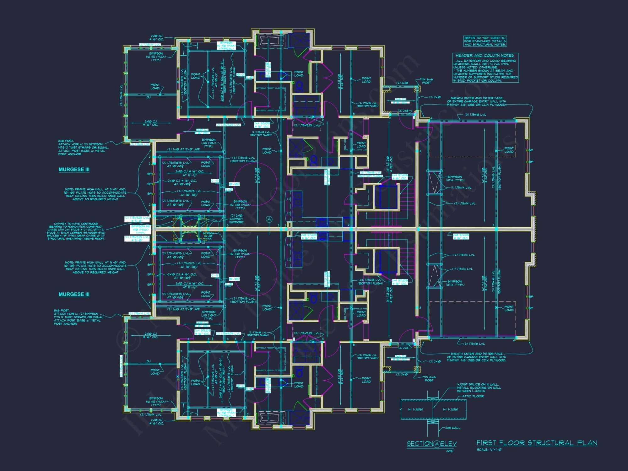 Traditional Duplex Home Plan with CAD Designs & Spacious Floor Layout