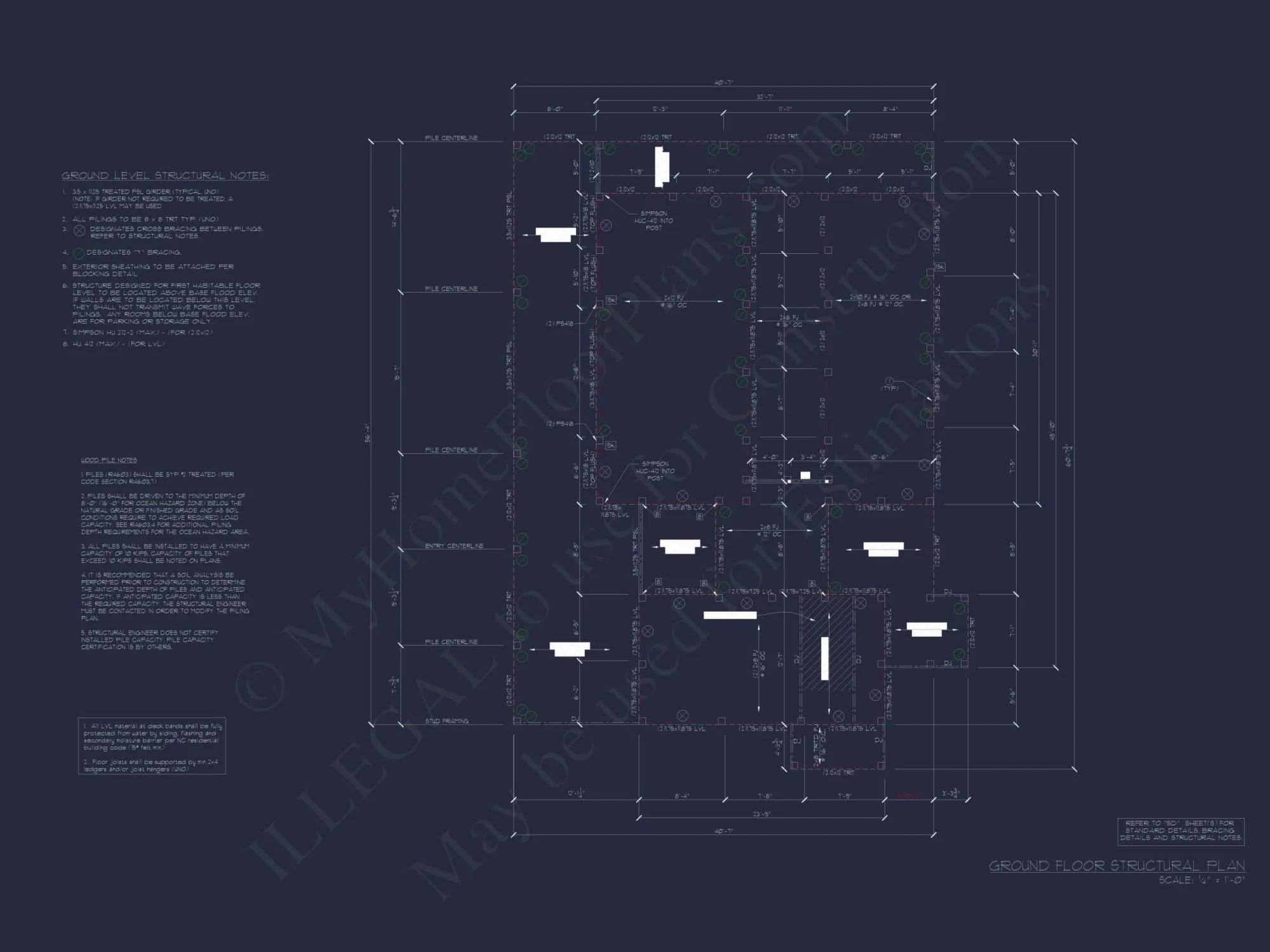 Modern Beach Home Plan with Spacious Floor Design