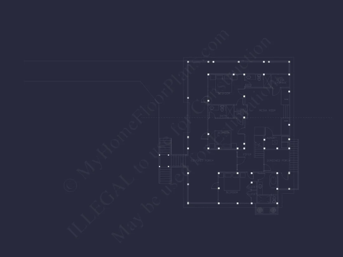 Modern Beach Home Plan with Spacious Floor Design