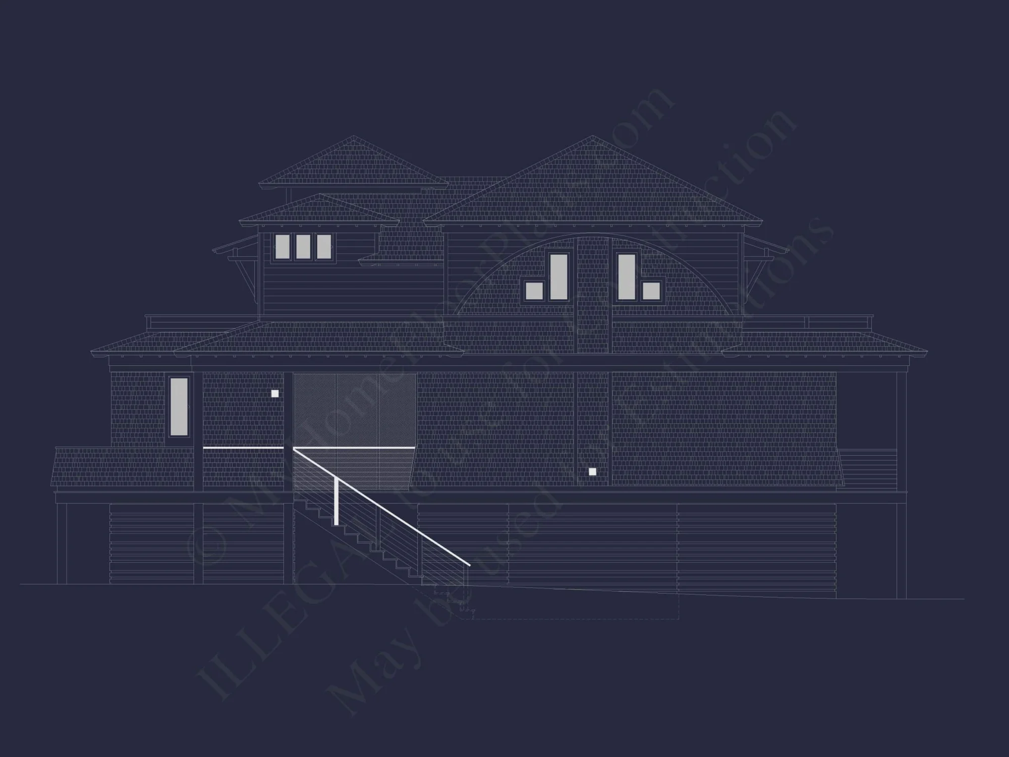 Modern Beach Home Plan with Spacious Floor Design