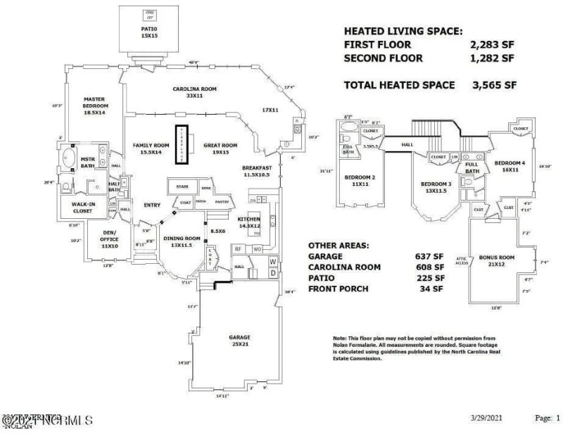 Elegant 2-Story Home Plan with 4 Beds, CAD Blueprint Designs