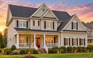 Plan  10-1053B - Hawthorn Cottage |  Shingle Style - 5-Bed, 5-Bath, 4,452 SF