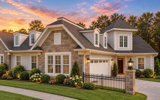 Plan  10-1929 - Darla Mae |  Traditional Duplex - 3-Bed, 3.5-Bath, 8,754 SF