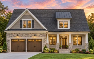 Plan  13-1957 - Cherry Brook Manor |  Modern Farmhouse - 3-Bed, 2-Bath, 1,896 SF