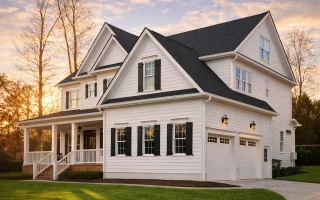 Plan  10-1053B - Hawthorn Cottage |  Shingle Style - 5-Bed, 5-Bath, 4,452 SF