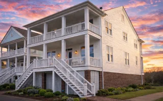 Plan  15-2035 - Lopez Retreat |  Charleston Colonial - 6-Bed, 3.5-Bath, 3,877 SF