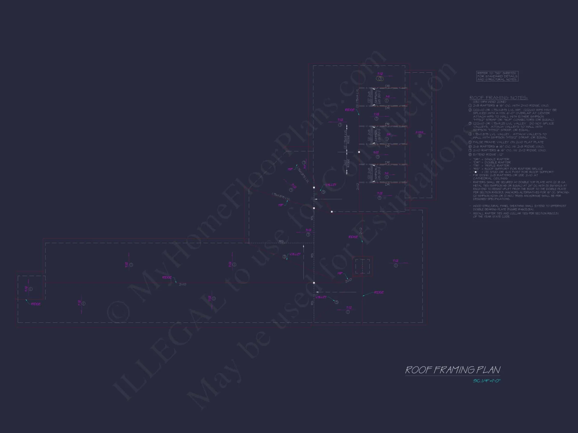 Beach Home Plan with 3 Bedrooms, CAD Designs, and Floor Blueprint