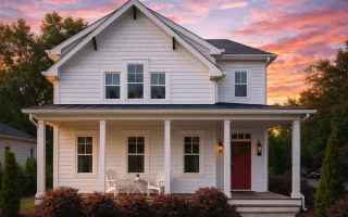 Plan  17-1161 - Anderson Ridge |  Modern Farmhouse - 3-Bed, 3-Bath, 3,754 SF