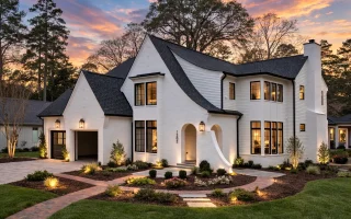 Plan  20-1450 - Murphy Lodge |  French Country - 4-Bed, 4.5-Bath, 3,590 SF
