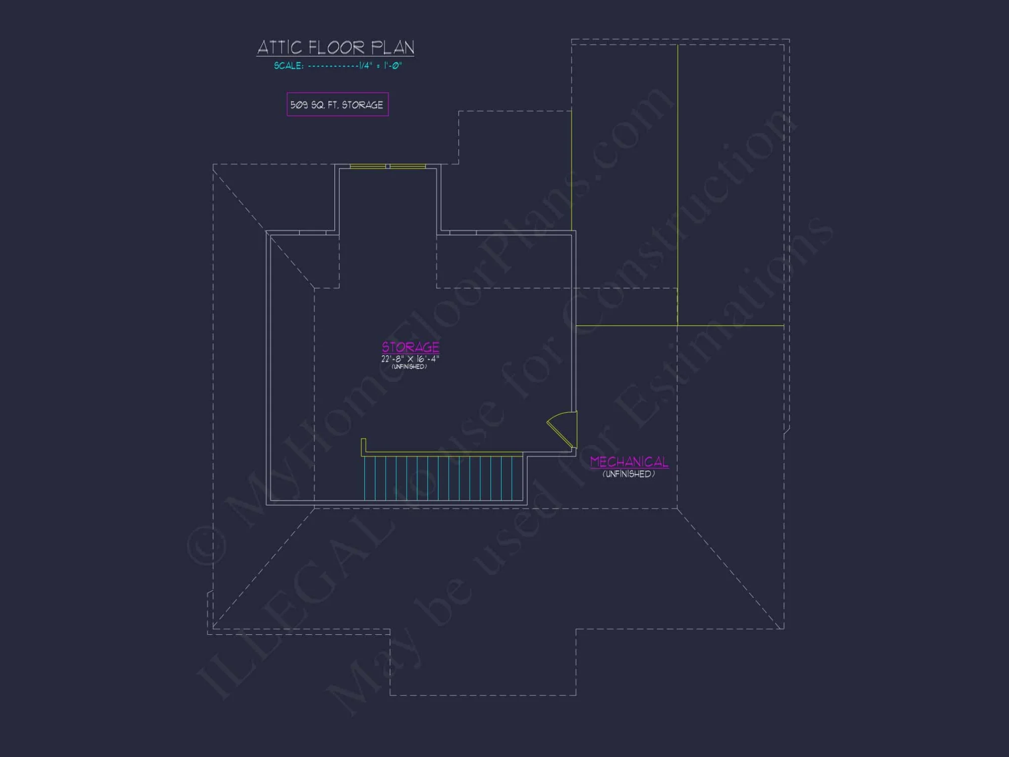 Traditional 4-Bedroom House Plan with Front-Entry Garage