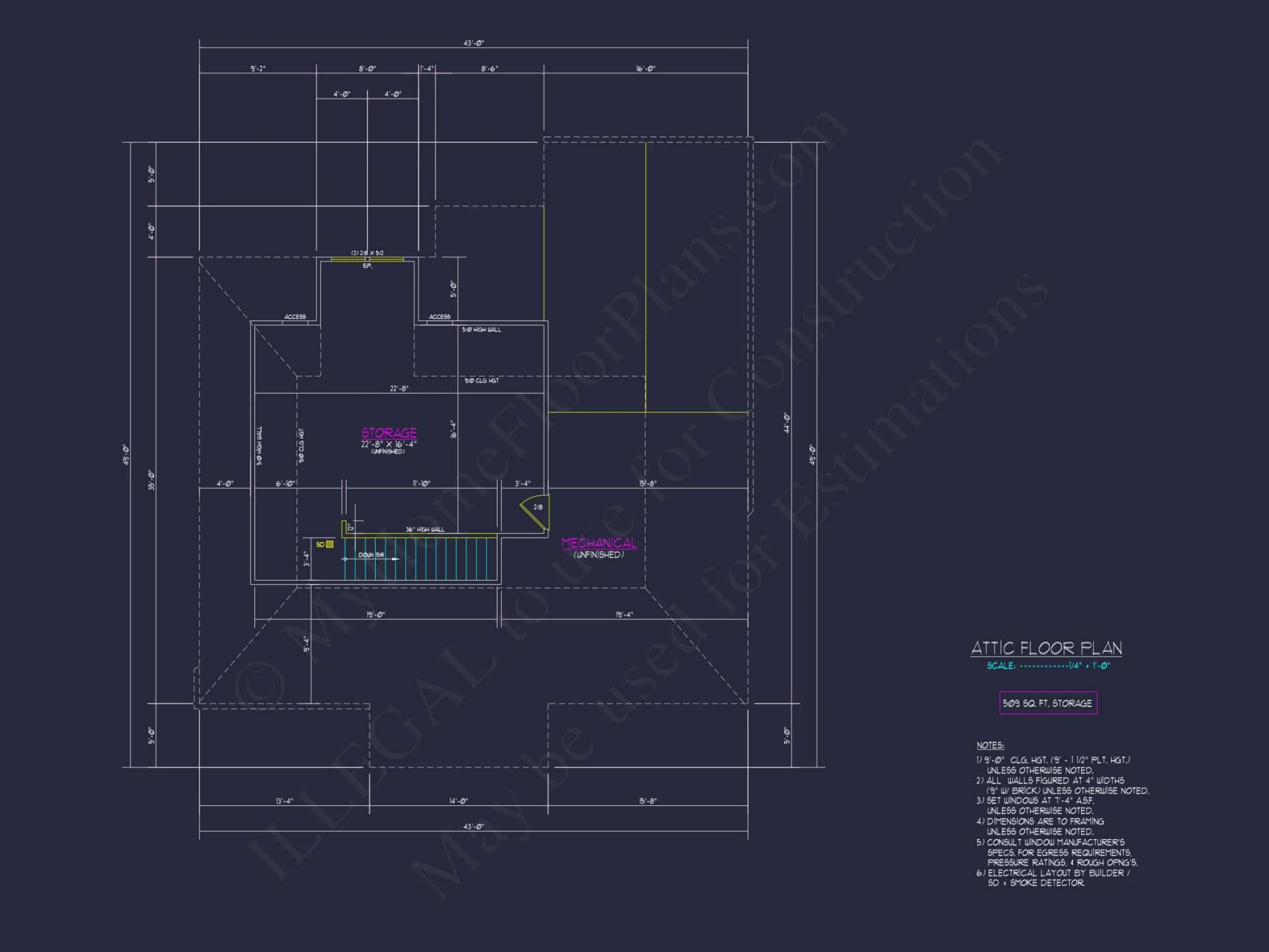Traditional 4-Bedroom House Plan with Front-Entry Garage