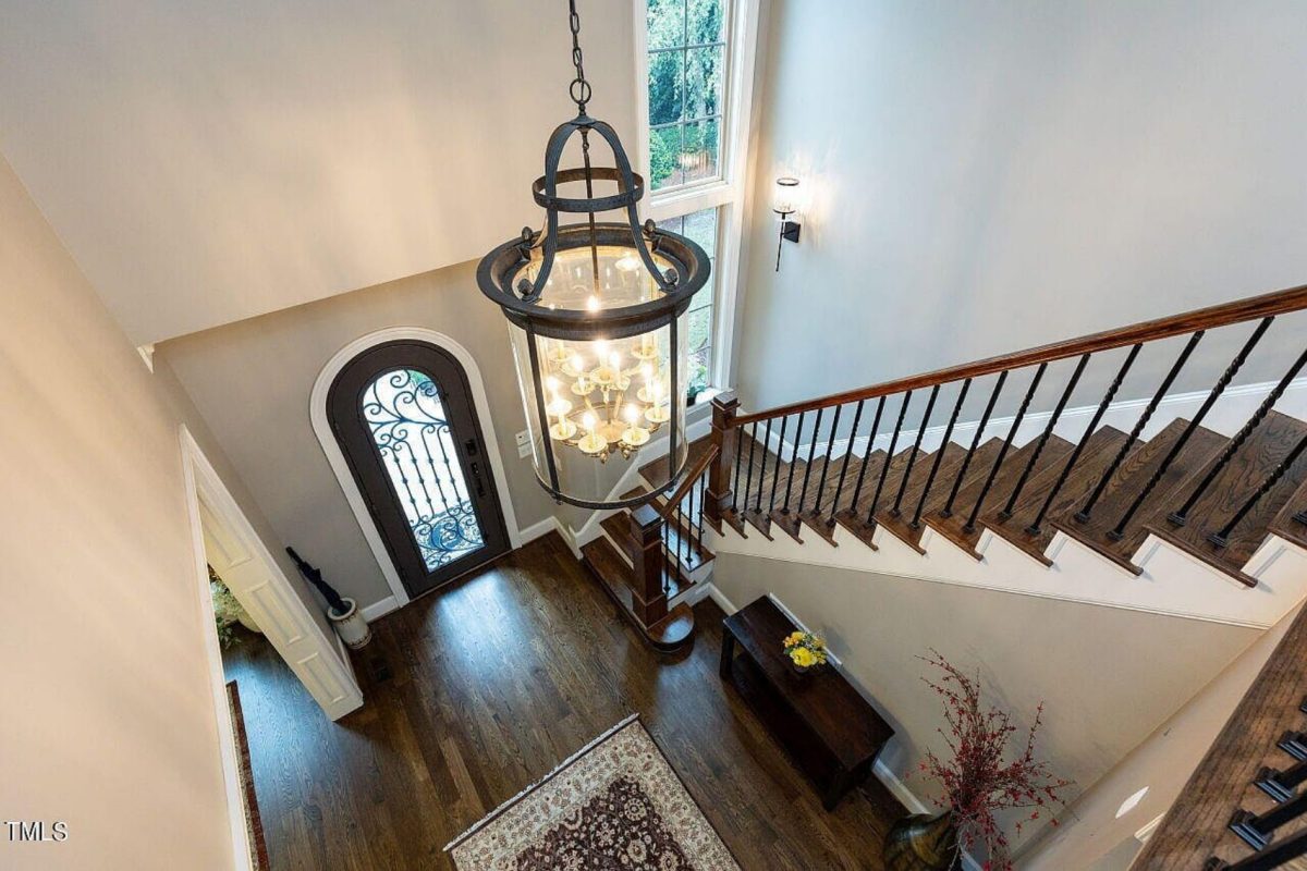 Traditional 4-Bedroom House Plan with Front-Entry Garage