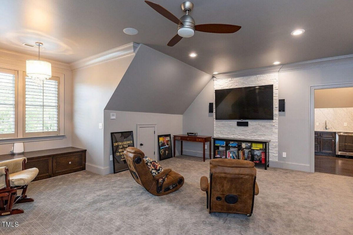 Traditional 4-Bedroom House Plan with Front-Entry Garage